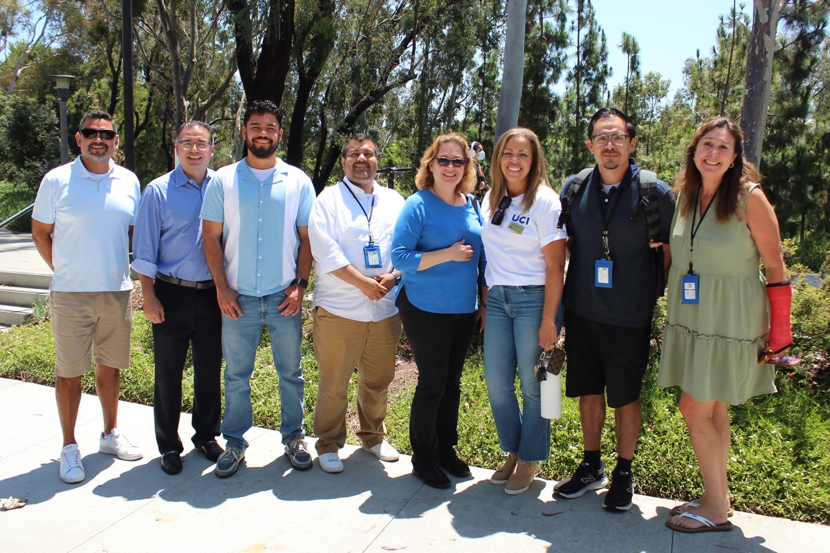 Transfer Prep Summer Academy students and staff